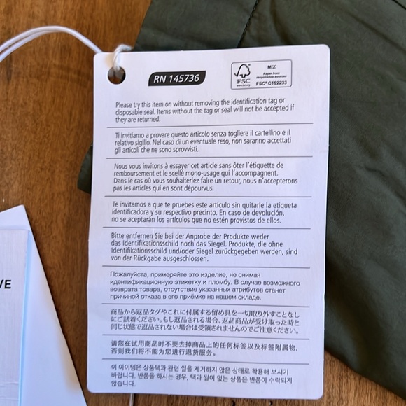 Department Five Olive Cuffed Pants Cropped - Picture 11 of 12